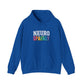NEURO SPARKLY Autism Hoodie – Bold Varsity Floral Graphic Hoodie