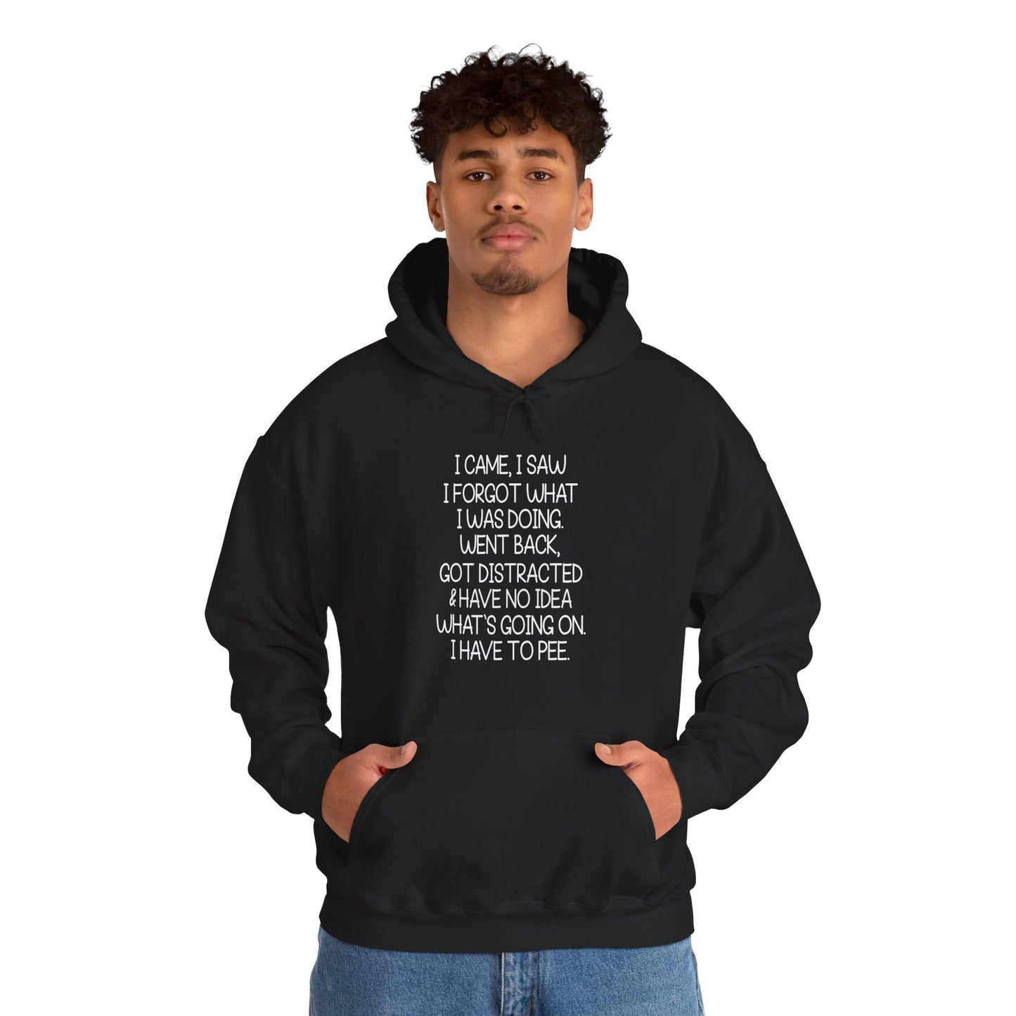 Hoodie I CAME I SAW I FORGOT Hoodie – Funny ADHD Hoodie for Adults