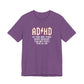T-Shirt ADHD Lightning Bolt T-Shirt – Bold Funny ADHD Graphic Tee