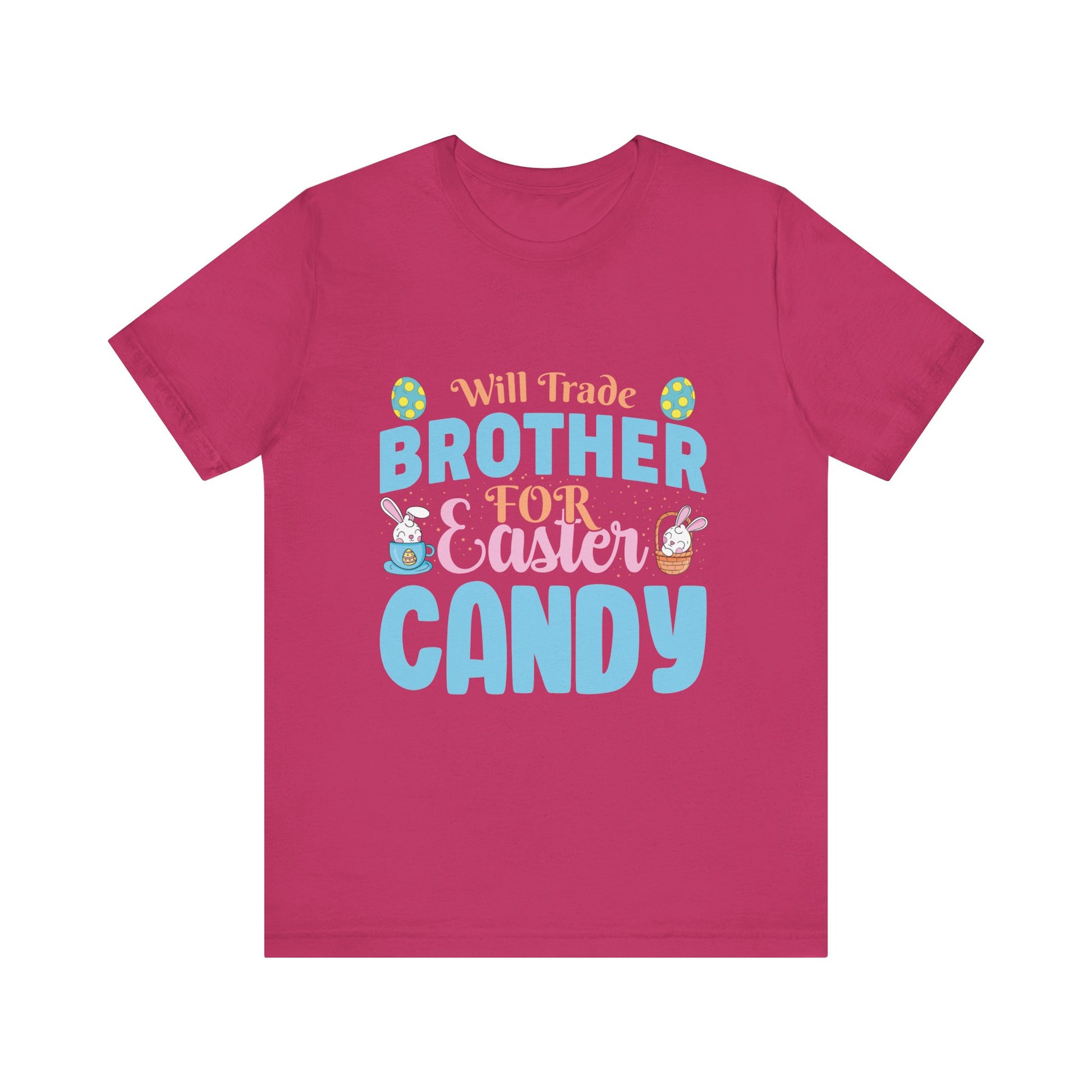 Berry Women’s Easter Shirt – Will Trade Brother for Easter Candy Funny Tee