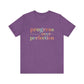 Heather Team Purple Progress Over Perfection Shirt – Growth Mindset Shirt