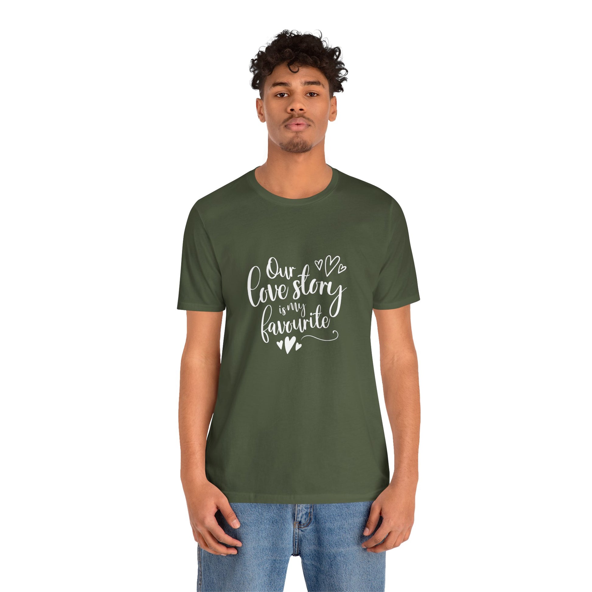 Couples Gift Shirt – Our Love Story Is My Favorite Tee