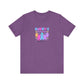 Heather Team Purple Women Easter Shirt – Bunny's Favorite Assistant Funny Bunny Tee