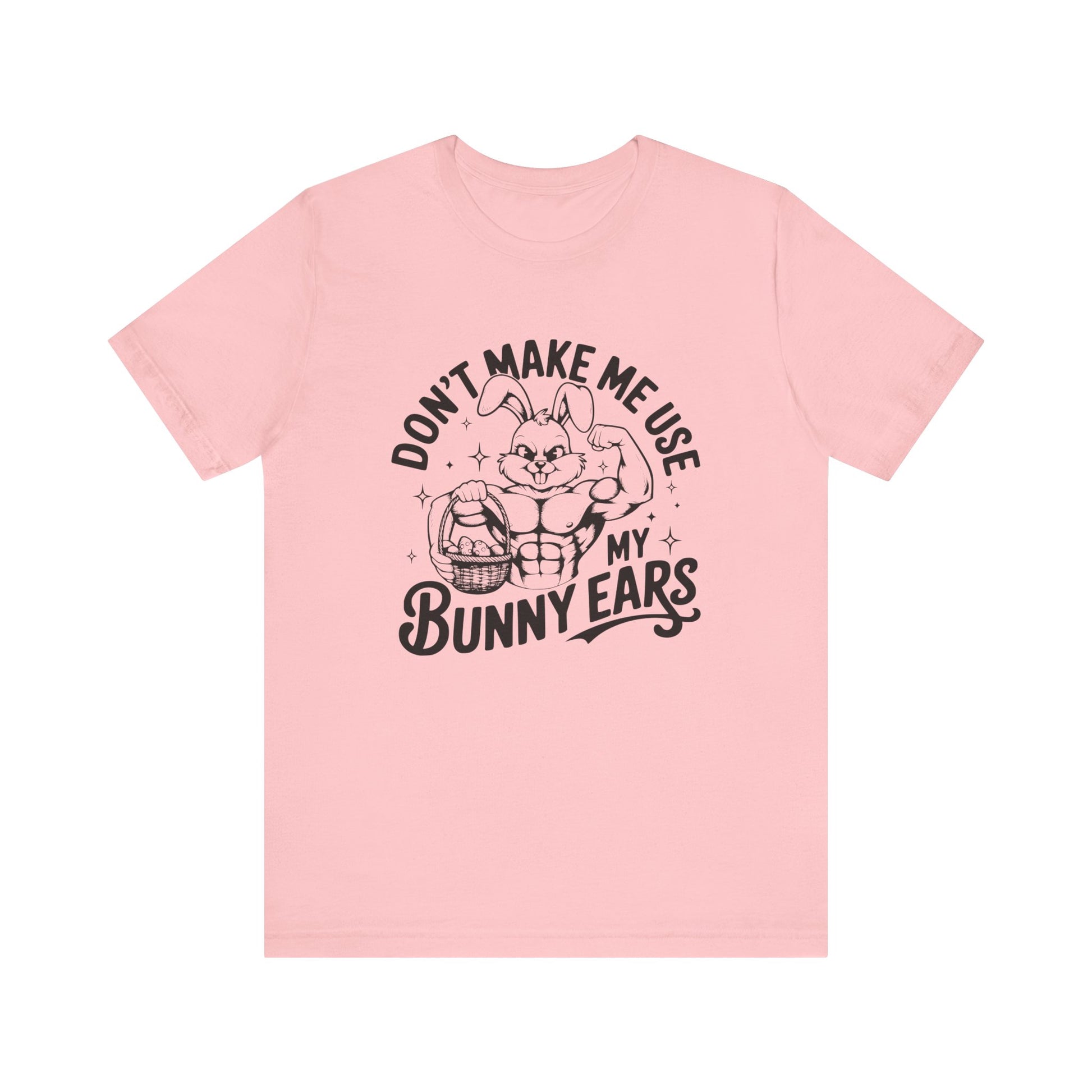 Pink Easter Fitness Shirt – Bunny Gains No Days Off Unisex Tee
