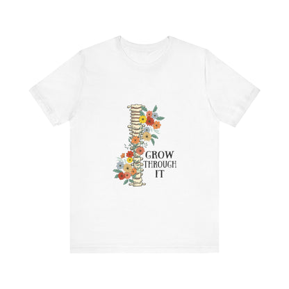 T-Shirt Motivational Shirts – Grow Through It Women’s Tee