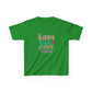 Irish Green Bunny Kisses & Easter Wishes Kids Easter Shirt | Cute Easter Tee