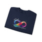 Sweatshirt Autism Acceptance Sweatshirt with Neurodiversity Symbol