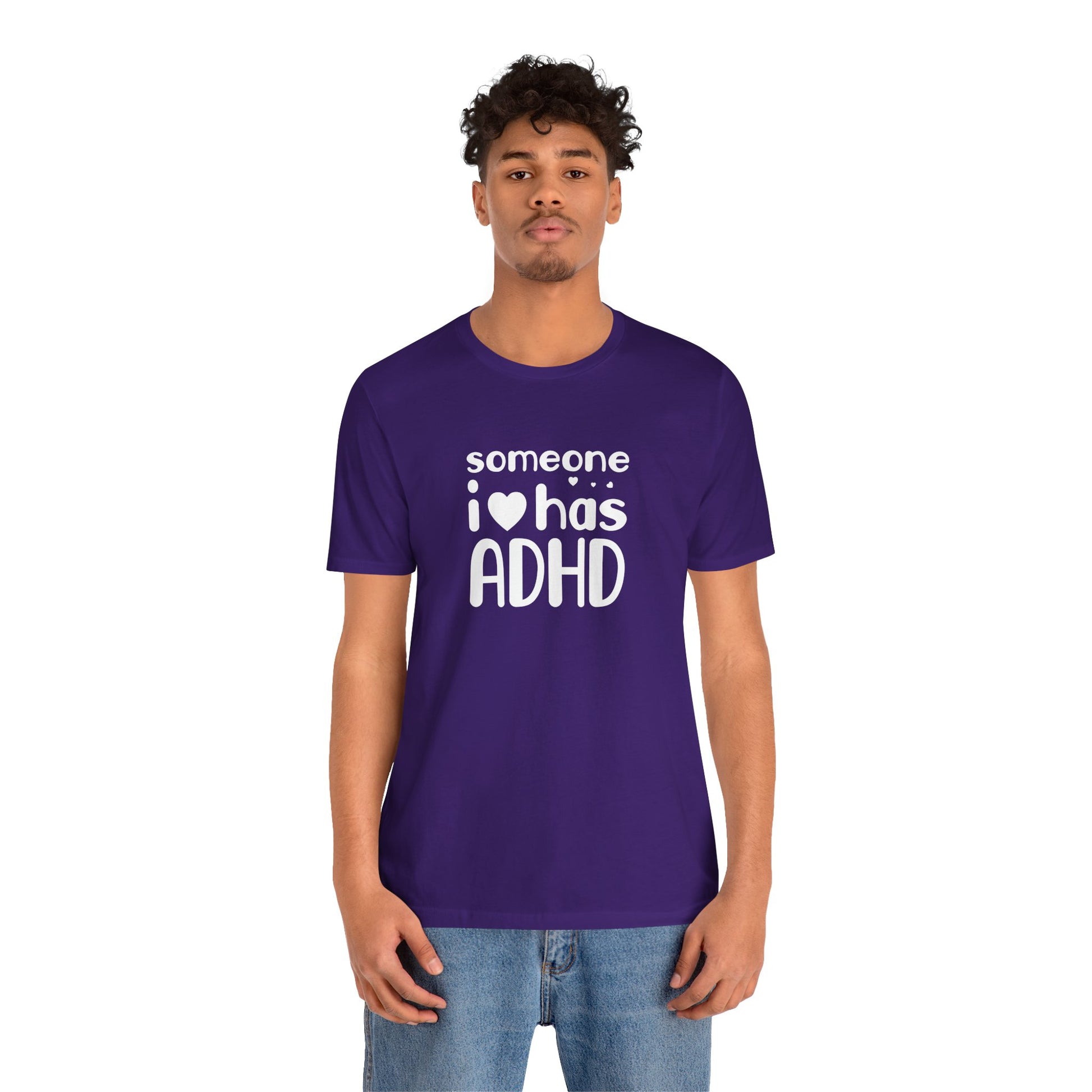 T-Shirt someone i❤️has ADHD – Supportive ADHD T Shirt for Women