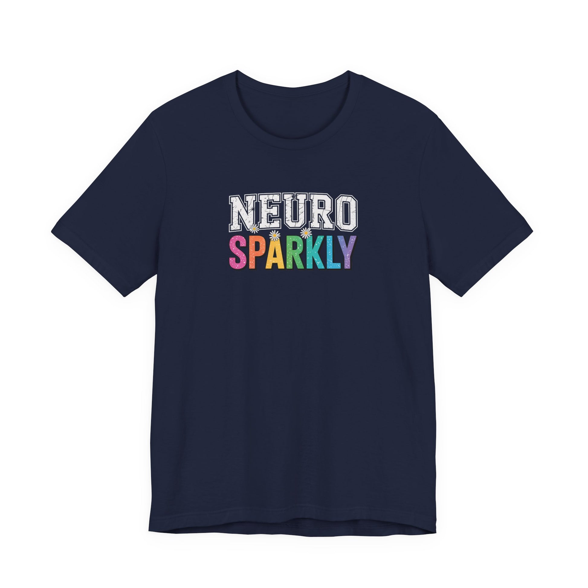 T-Shirt NEURO SPARKLY – Colorful ADHD T Shirt for Women & Young Adults
