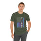 Fight – Military Green American Flag Suicide Awareness Shirt for Men & Women