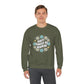Shit Could Be Worse – Military Green Mental Health Sweatshirt for Women & Men
