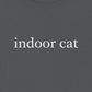 T-Shirt indoor cat Shirt – Funny Introvert Minimalist Cat Lover T-Shirt