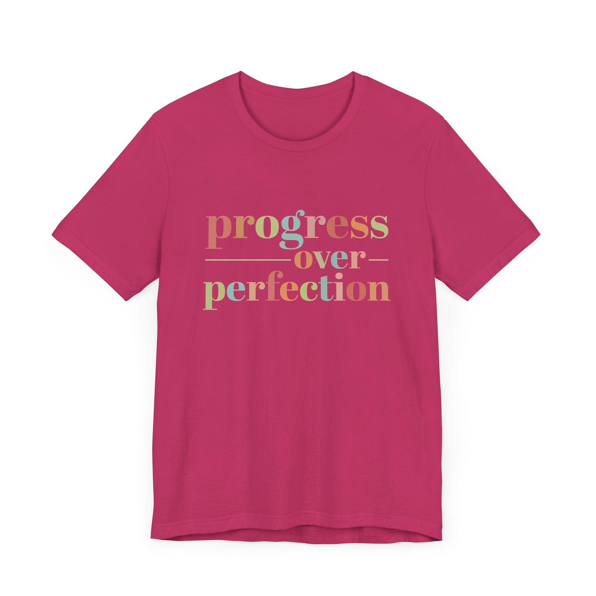 Progress Over Perfection Shirt – Growth Mindset Shirt
