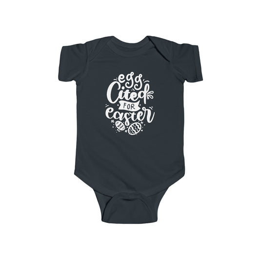 Kids clothes Egg-cited for Easter Baby Onesie | Funny & Trendy Easter Outfit
