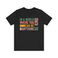 Black Positive Affirmation Shirt – Be Kind Inspirational Tee
