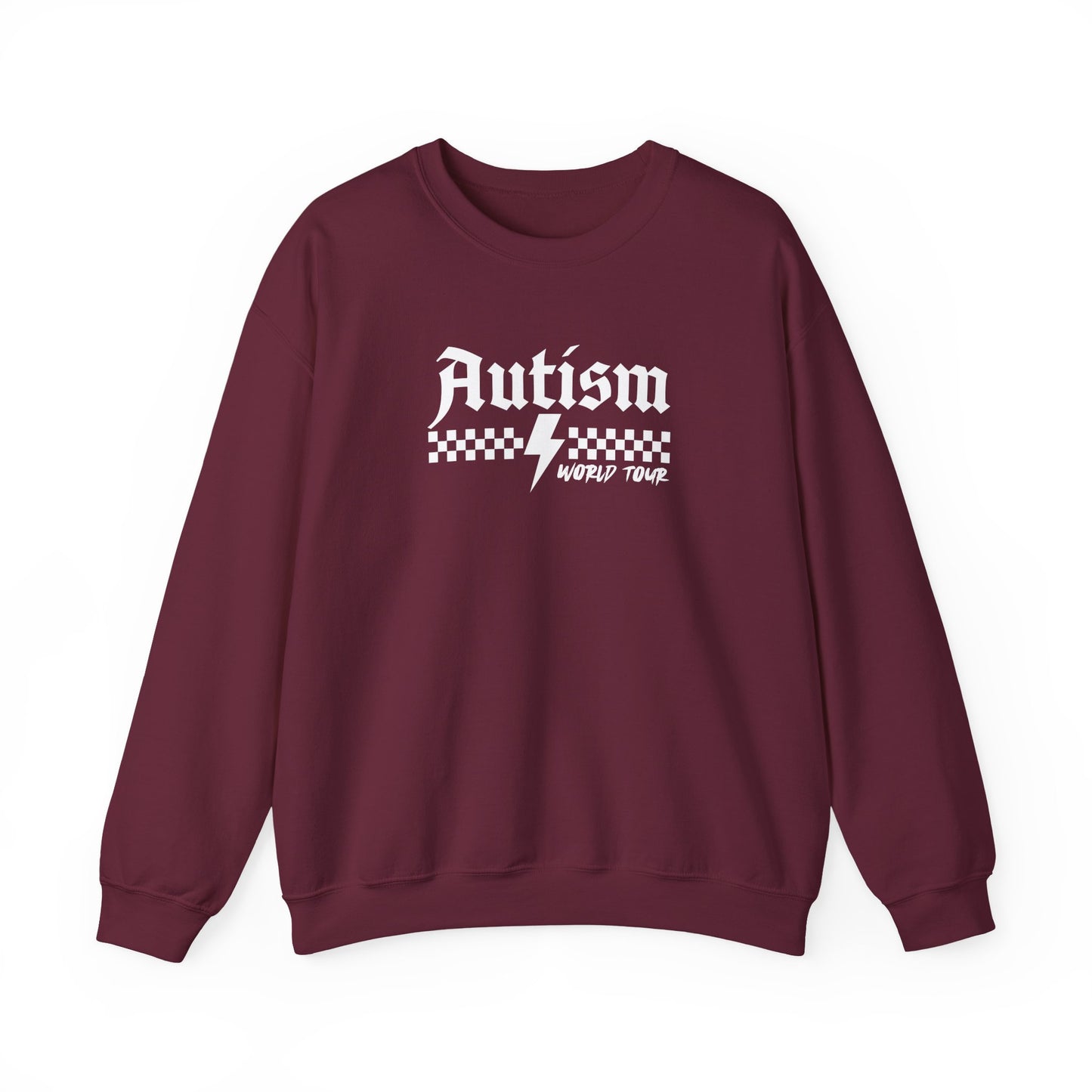 Sweatshirt Autism Awareness World Tour Statement Autism Sweatshirt