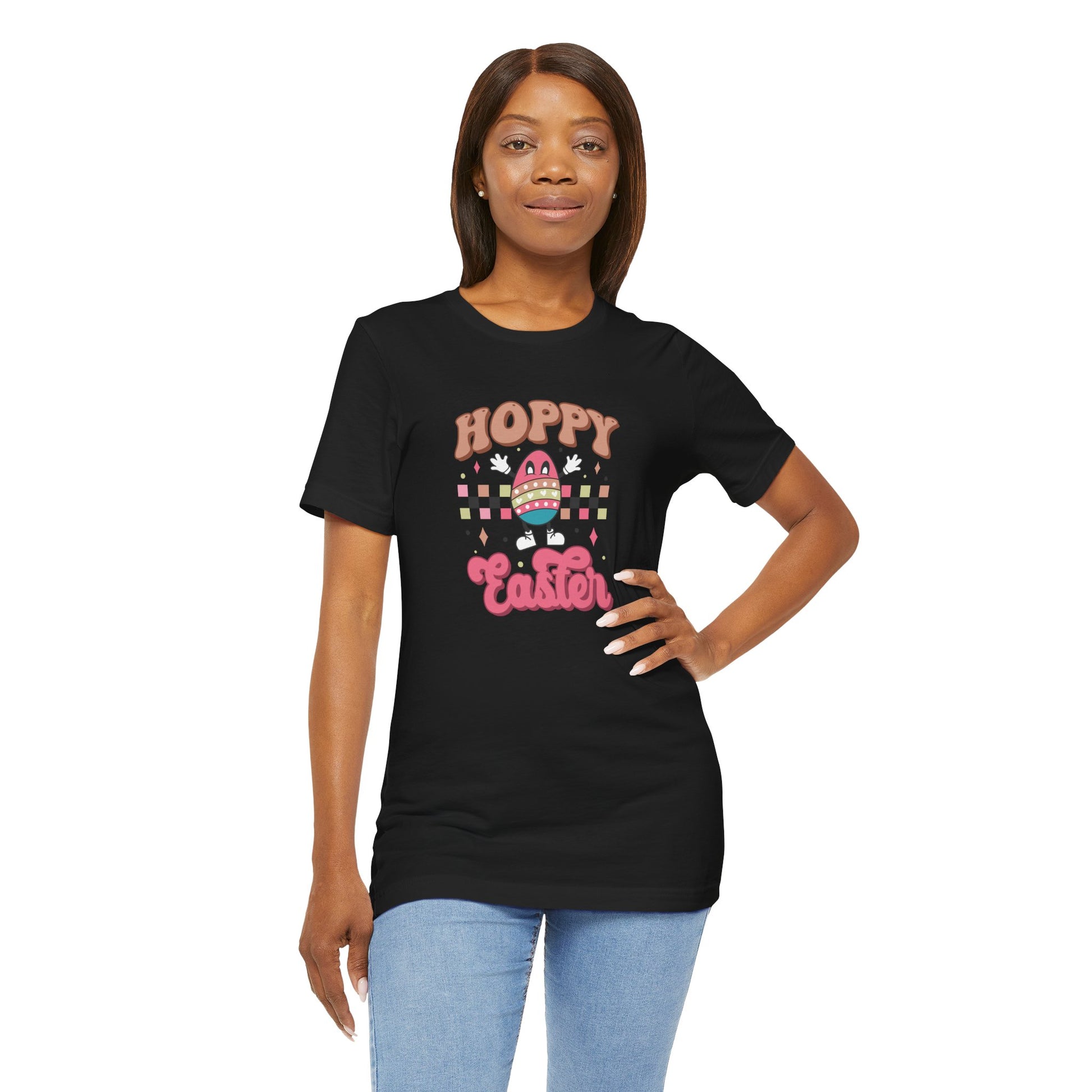 Pop Culture Easter Shirt – Hoppy Easter Tee for Women