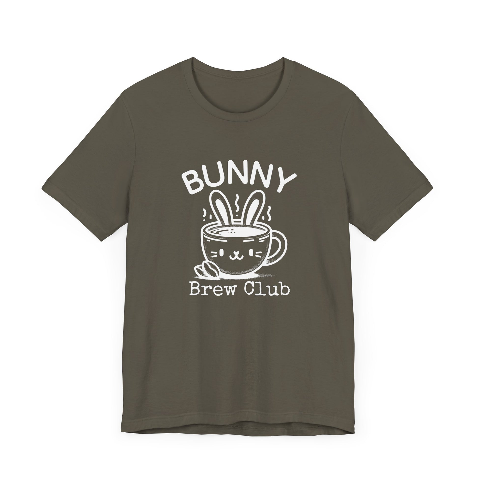Coffee Easter Shirt – Bunny Brew Club Funny Easter Tee for Women