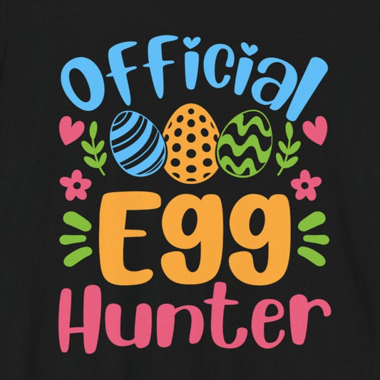 T-Shirt Official Egg Hunter T-Shirt – Funny Easter Shirts for Women