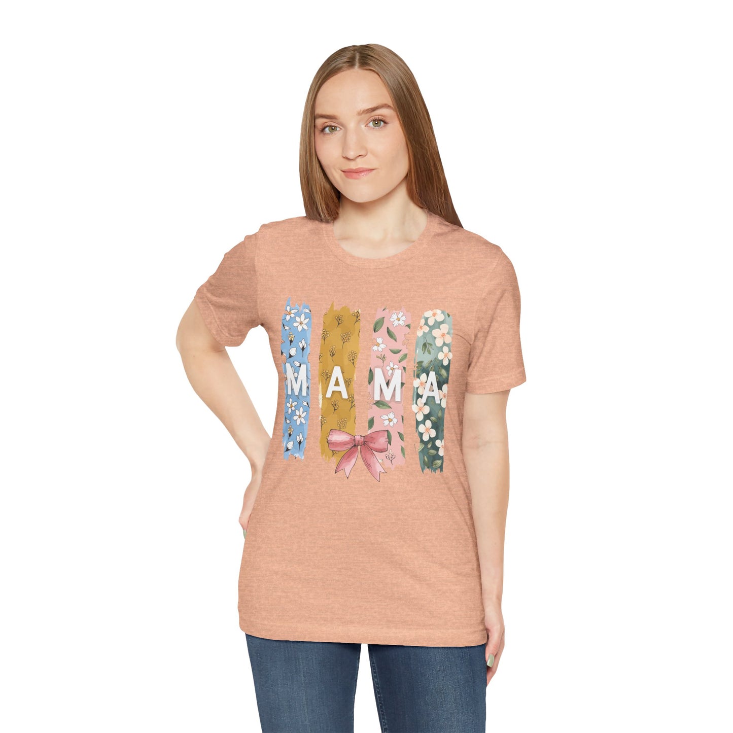 Mama – Colorful Floral Mom’s Day Shirt for Stylish Moms