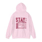 Stay, You Matter – Mental Health Matters Hoodie With Back Print