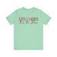 T-Shirt Find Your Strength Tee – Stronger Than the Storm Shirt