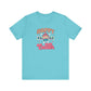 Turquoise Pop Culture Easter Shirt – Hoppy Easter Tee for Women
