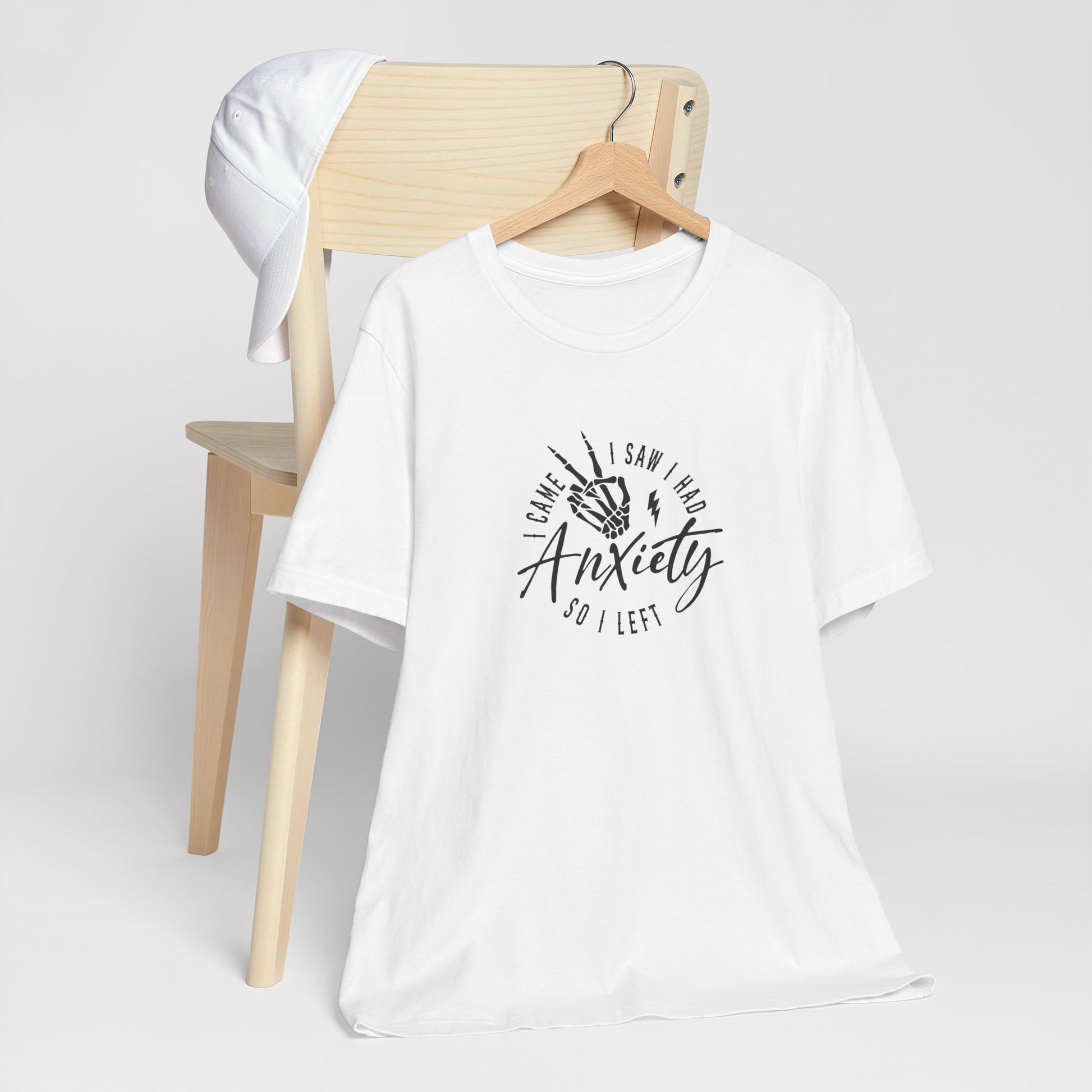 T-Shirt I CAME I SAW I HAD Anxiety Shirt – Funny Mental Health Tee