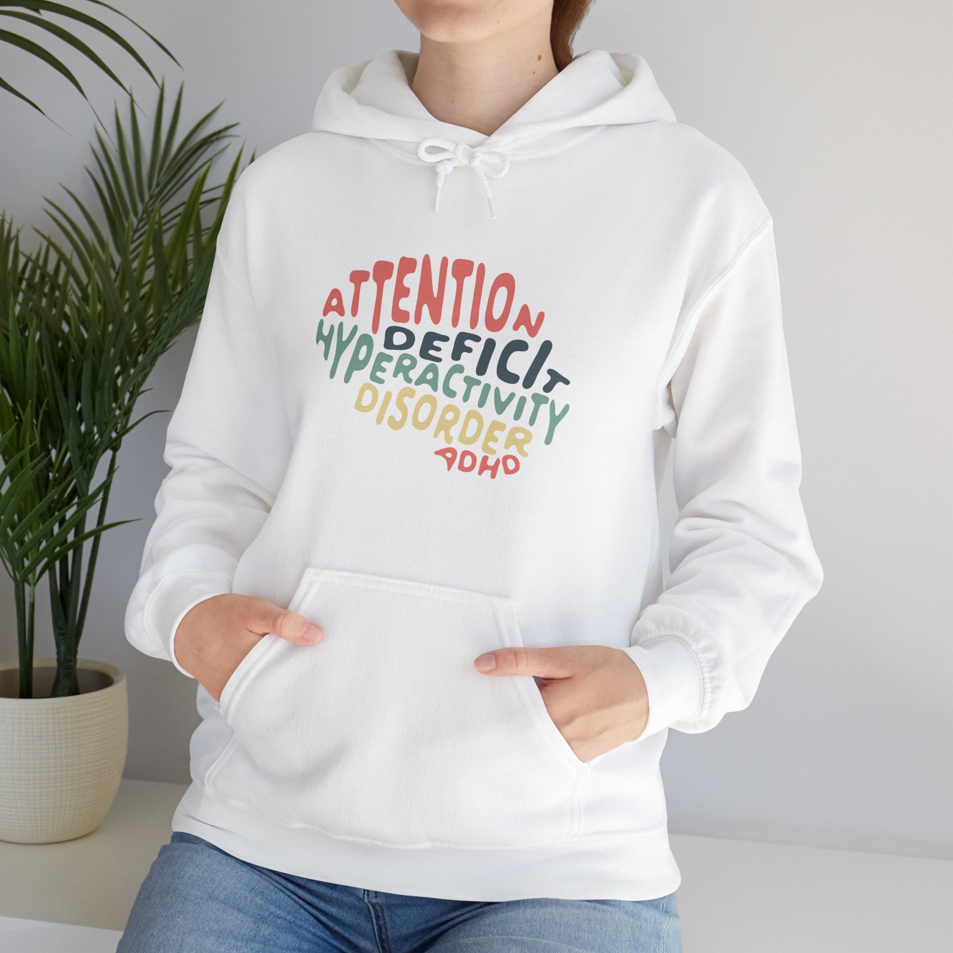 Hoodie Attention Hyperactivity Deficit Disorder Hoodie – ADHD Awareness Hoodie