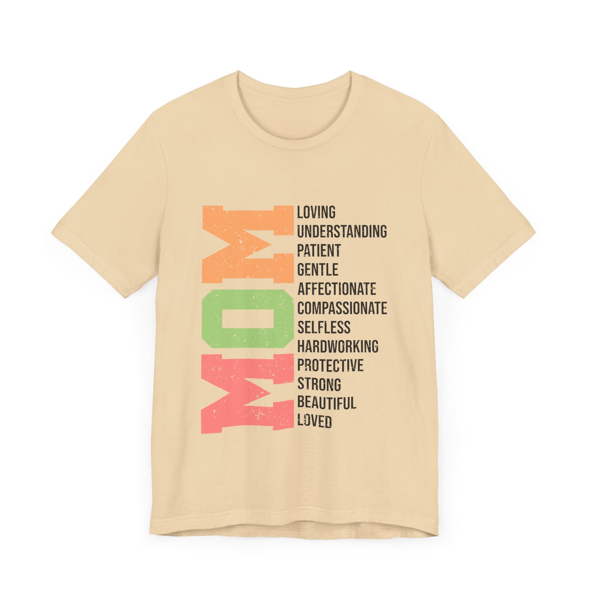 Empowering Mom T-Shirt – Beautiful, Strong, Loved MOM