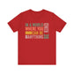 Red Positive Affirmation Shirt – Be Kind Inspirational Tee