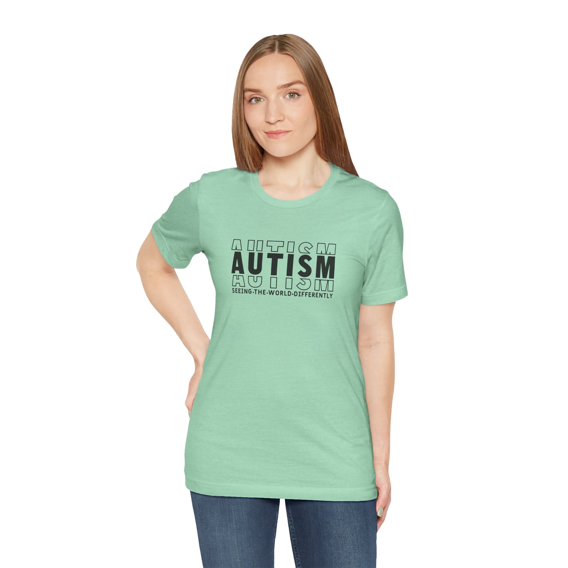 Autism; Seeing the World Differently Autism T-Shirt