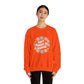 Shit Could Be Worse – Orange Mental Health Sweatshirt for Women & Men