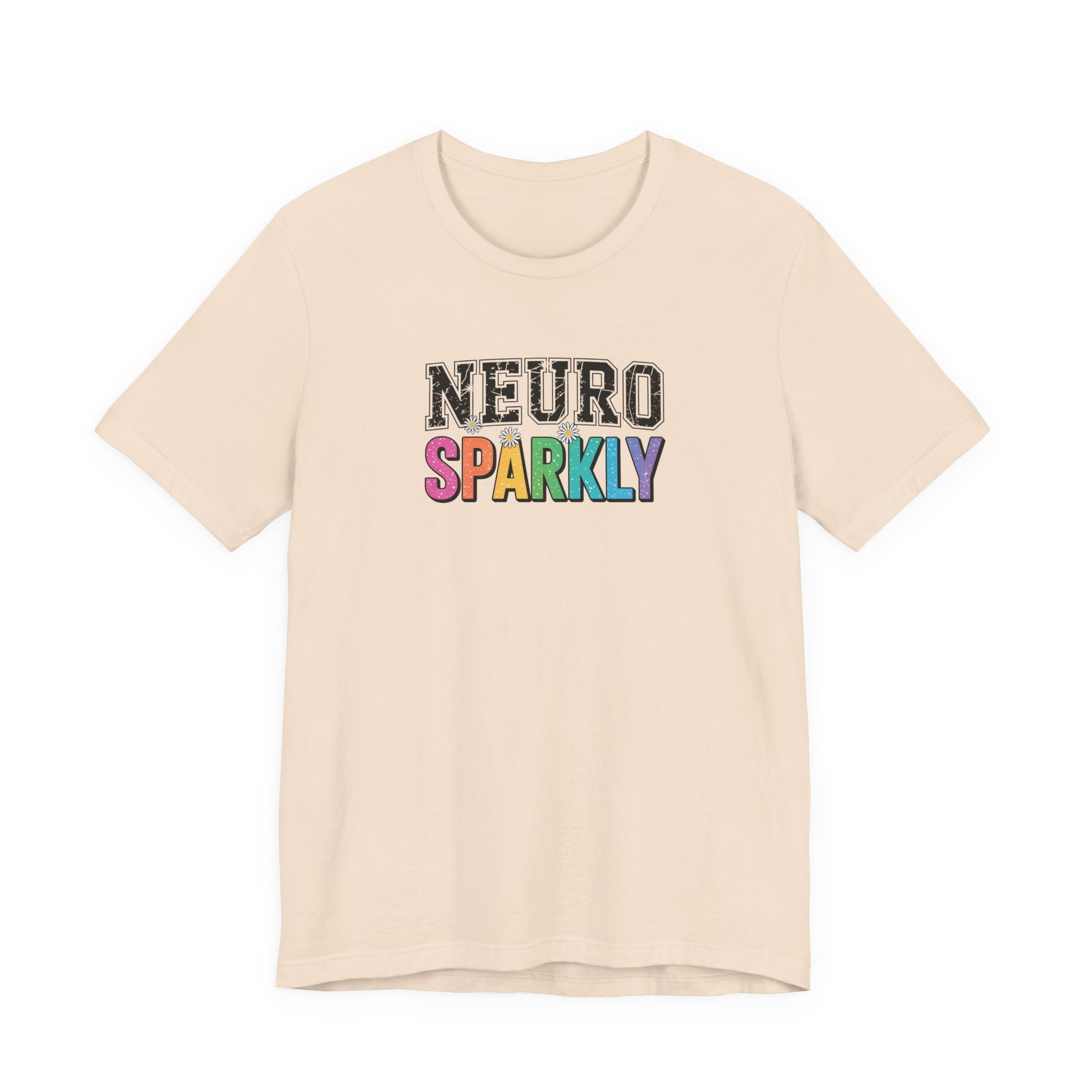 T-Shirt NEURO SPARKLY – Colorful ADHD T Shirt for Women & Young Adults