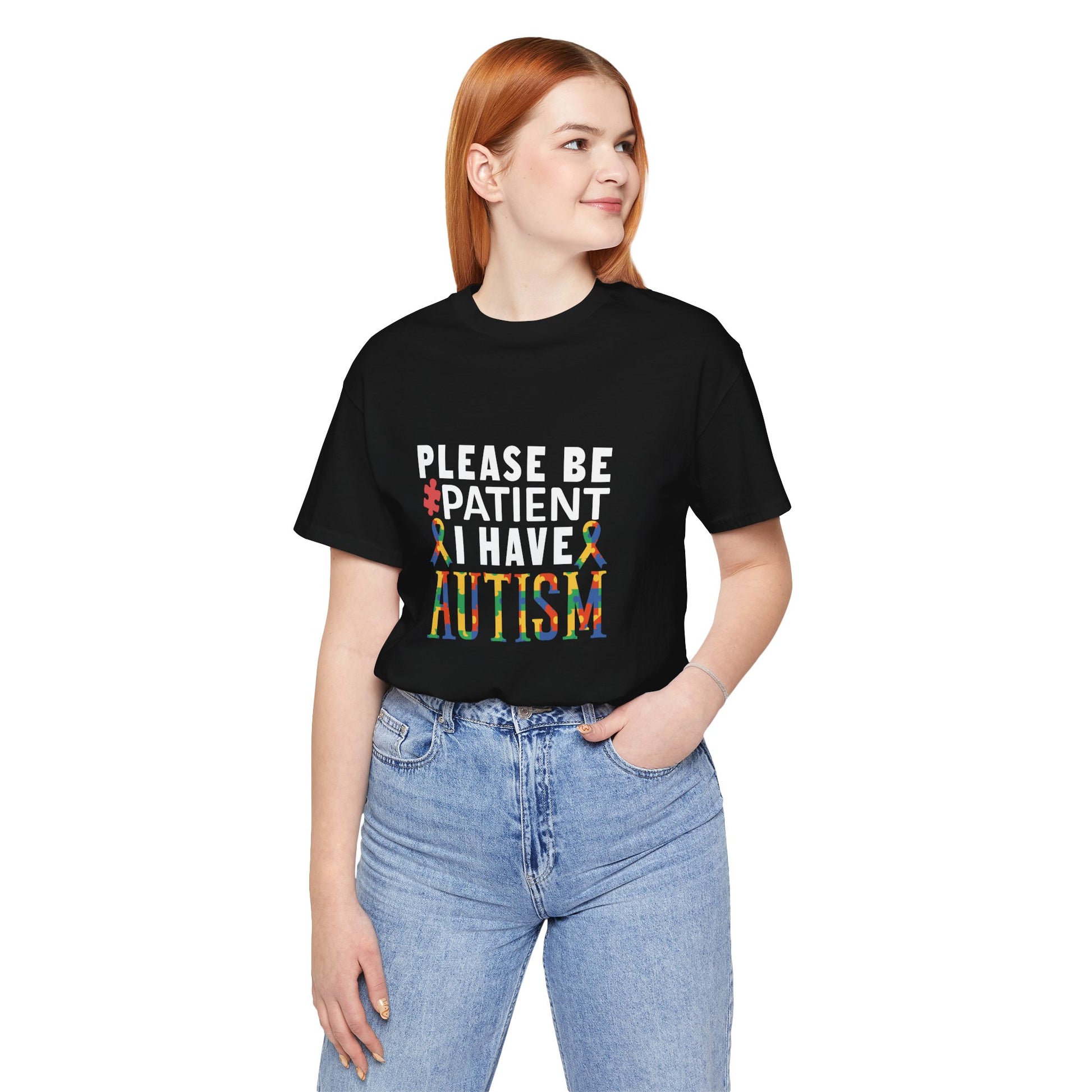 T-Shirt Please Be Patient I Have Autism Shirt