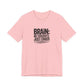 T-Shirt BRAIN: NO THOUGHTS JUST CHAOS Shirt – Funny ADHD Graphic Tee