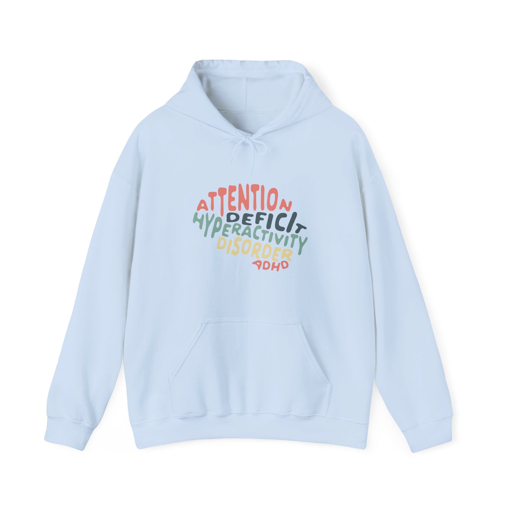 Hoodie Attention Hyperactivity Deficit Disorder Hoodie – ADHD Awareness Hoodie
