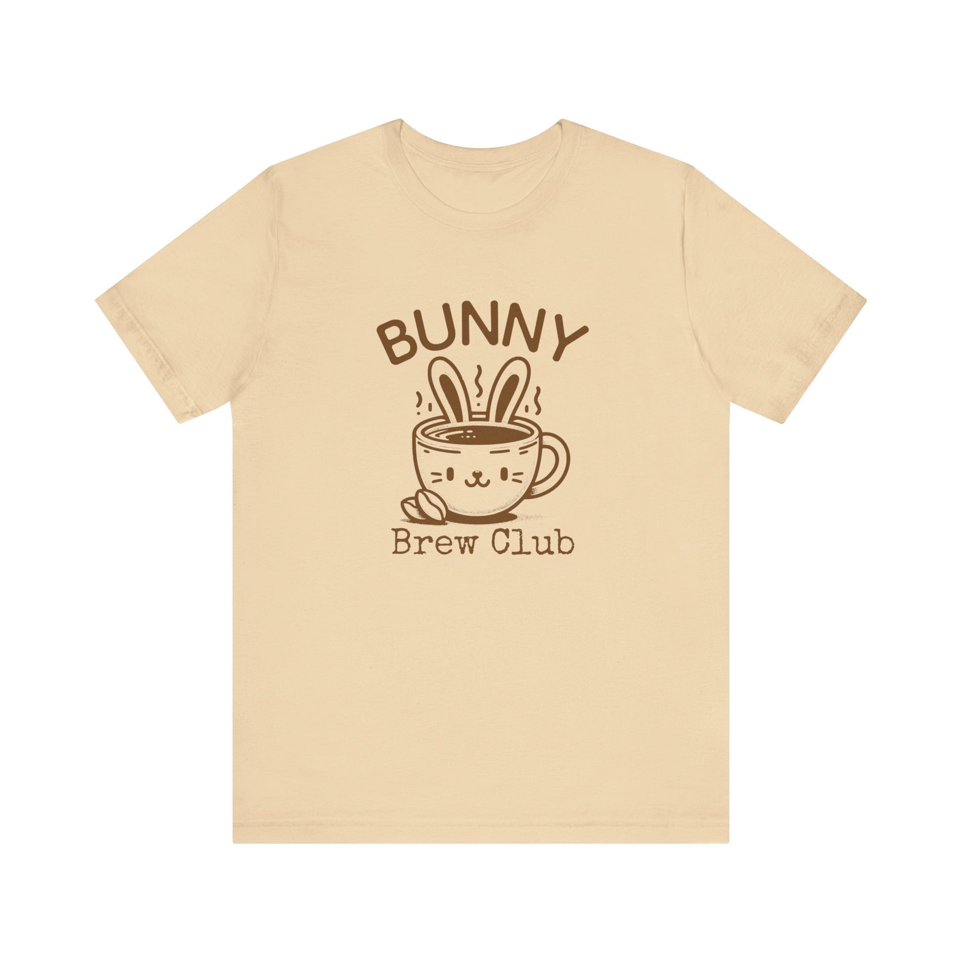 Soft Cream Coffee Easter Shirt – Bunny Brew Club Funny Easter Tee for Women