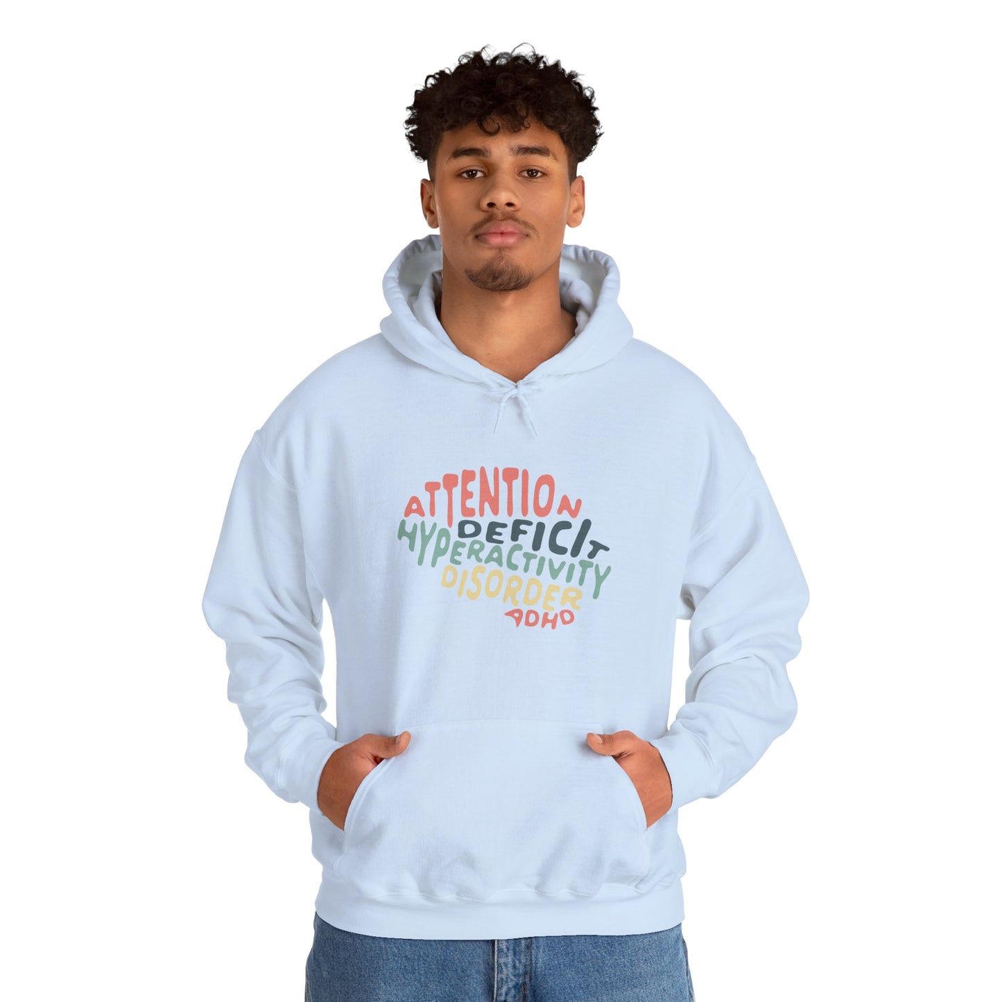 Hoodie Attention Hyperactivity Deficit Disorder Hoodie – ADHD Awareness Hoodie