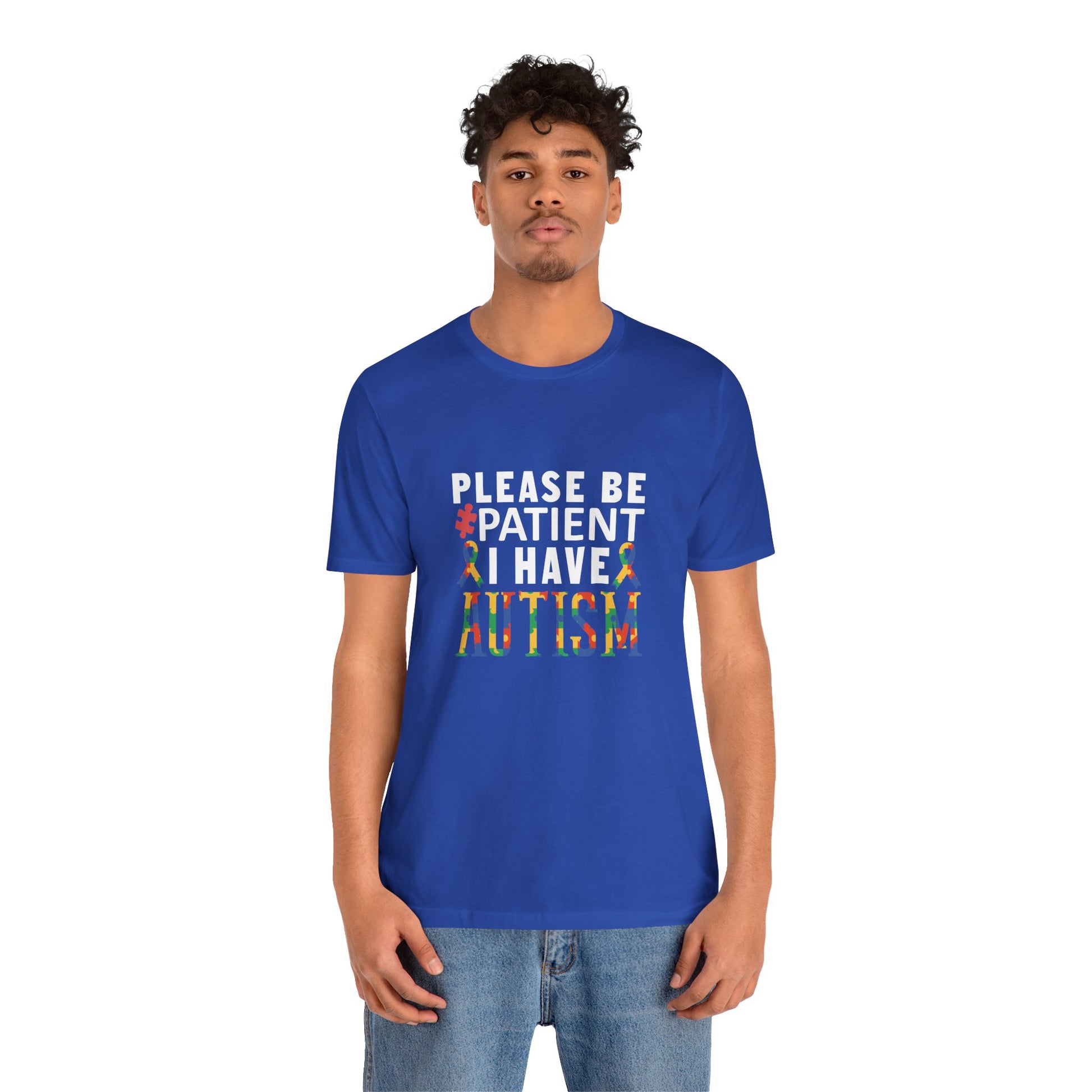 T-Shirt Please Be Patient I Have Autism Shirt