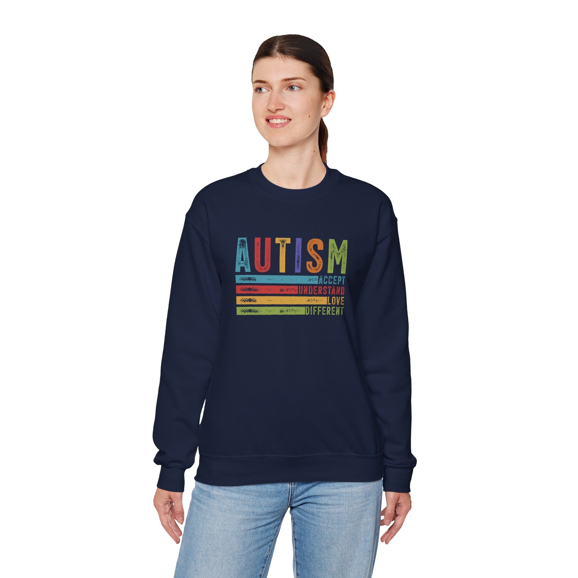 Sweatshirt AUTISM Accept Understand Love Supportive Awareness Sweatshirt