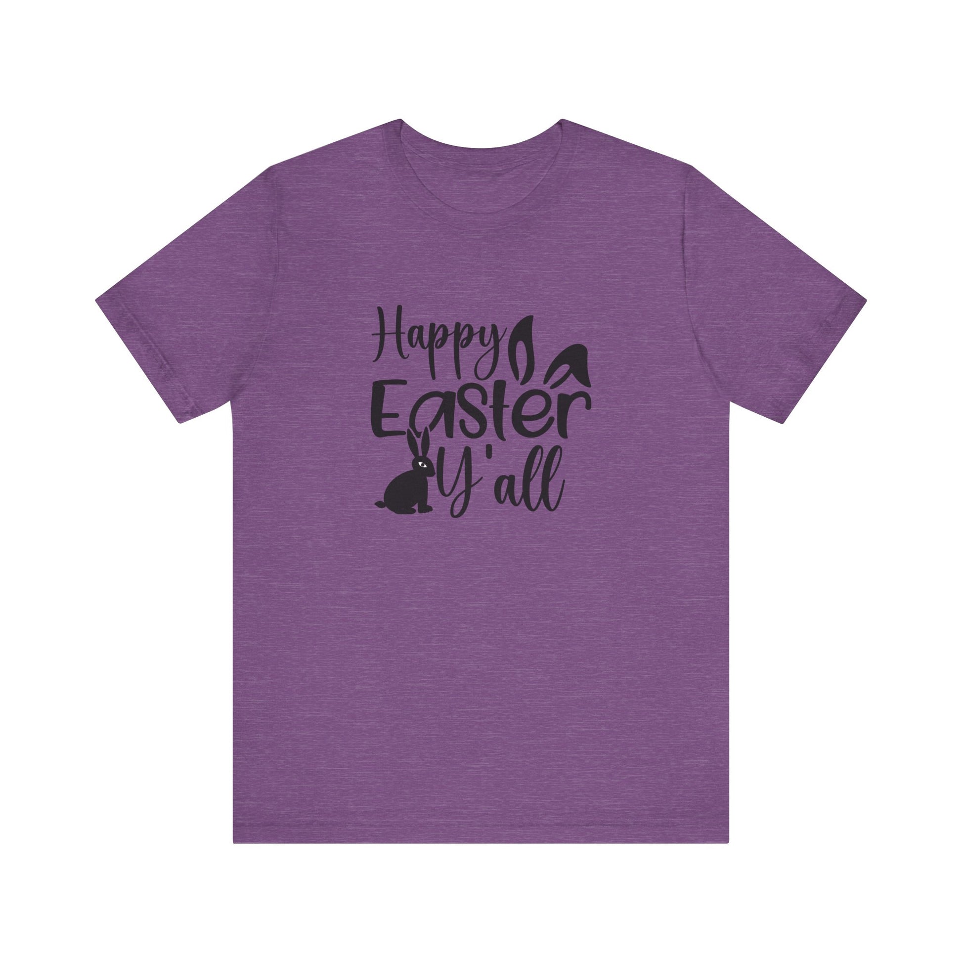 Heather Team Purple Southern Easter Shirt – Hoppy Easter, Y’all! Tee