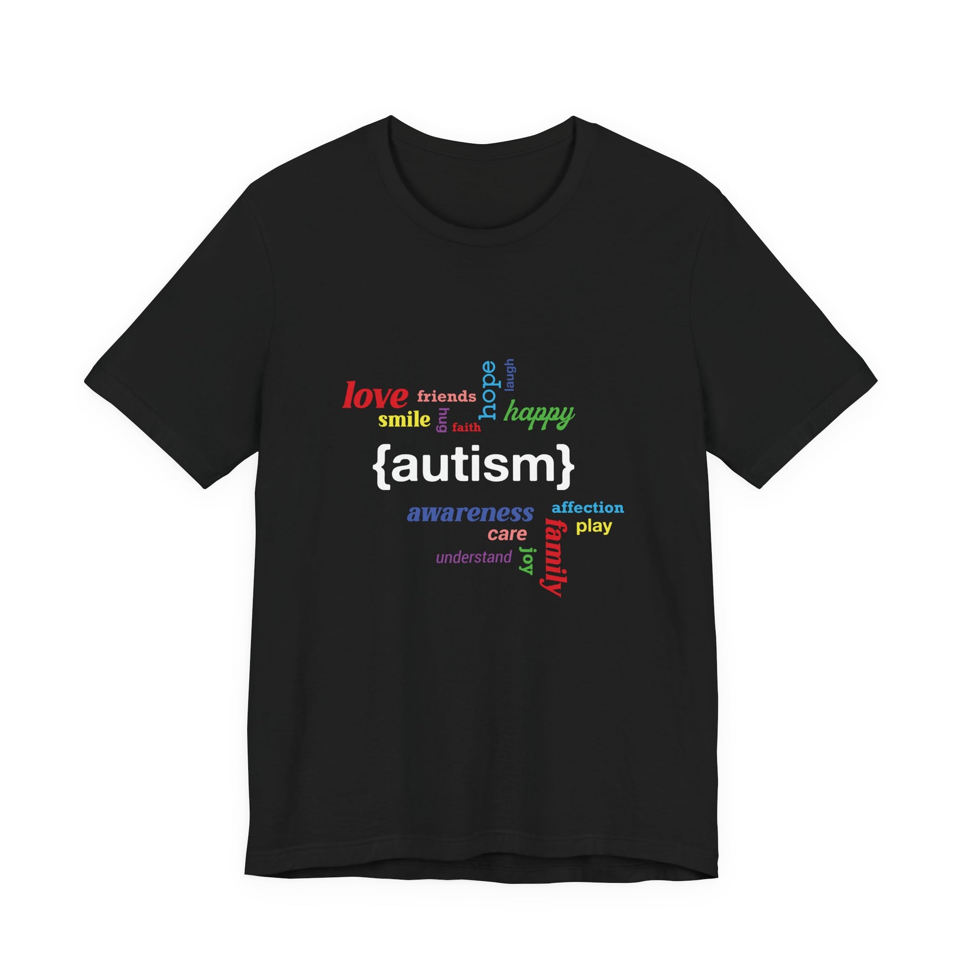T-Shirt Love Friends Hug Faith Awareness [Autism] Subtle Autism T Shirt