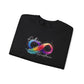 Sweatshirt Autism Acceptance Sweatshirt with Neurodiversity Symbol
