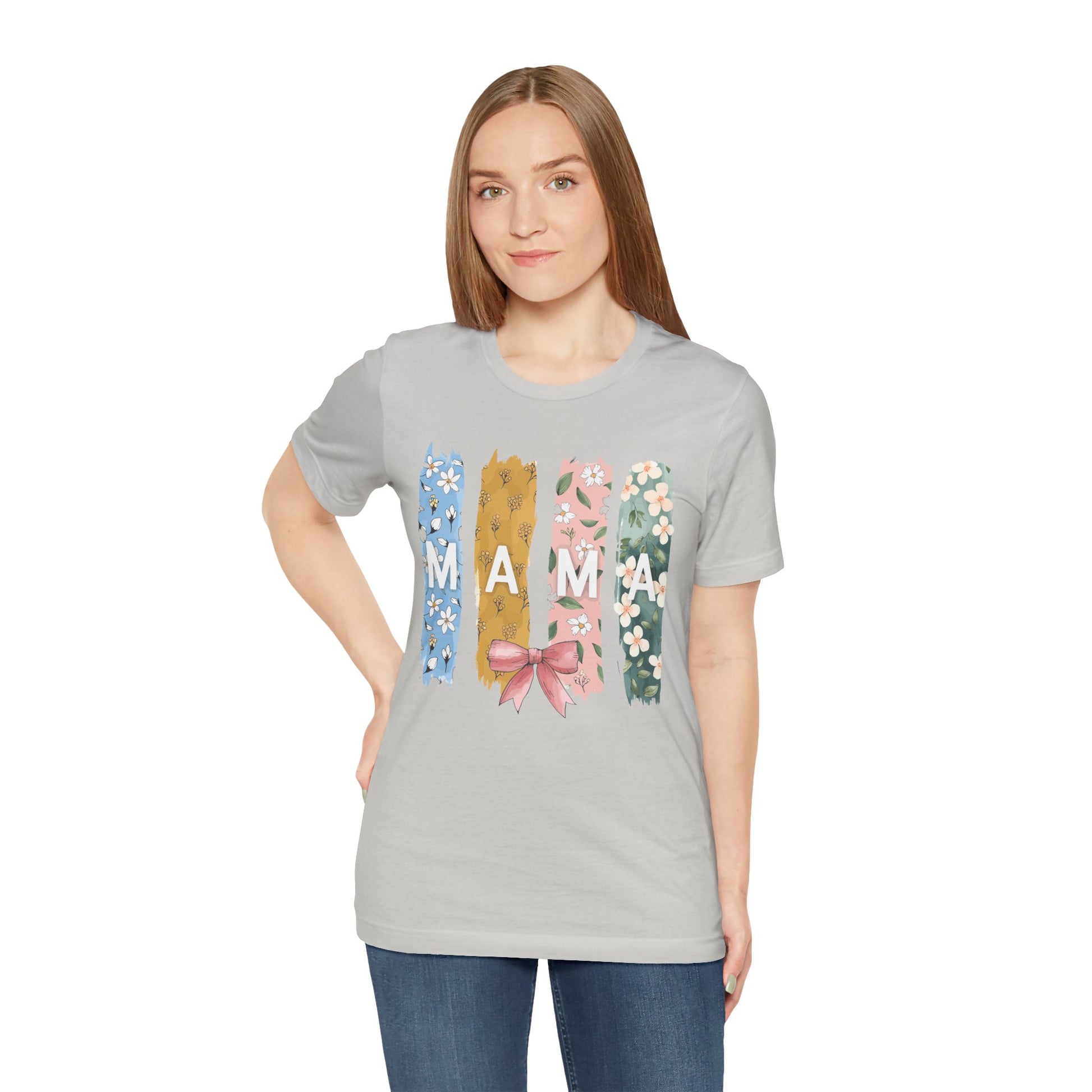 Mama – Colorful Floral Mom’s Day Shirt for Stylish Moms