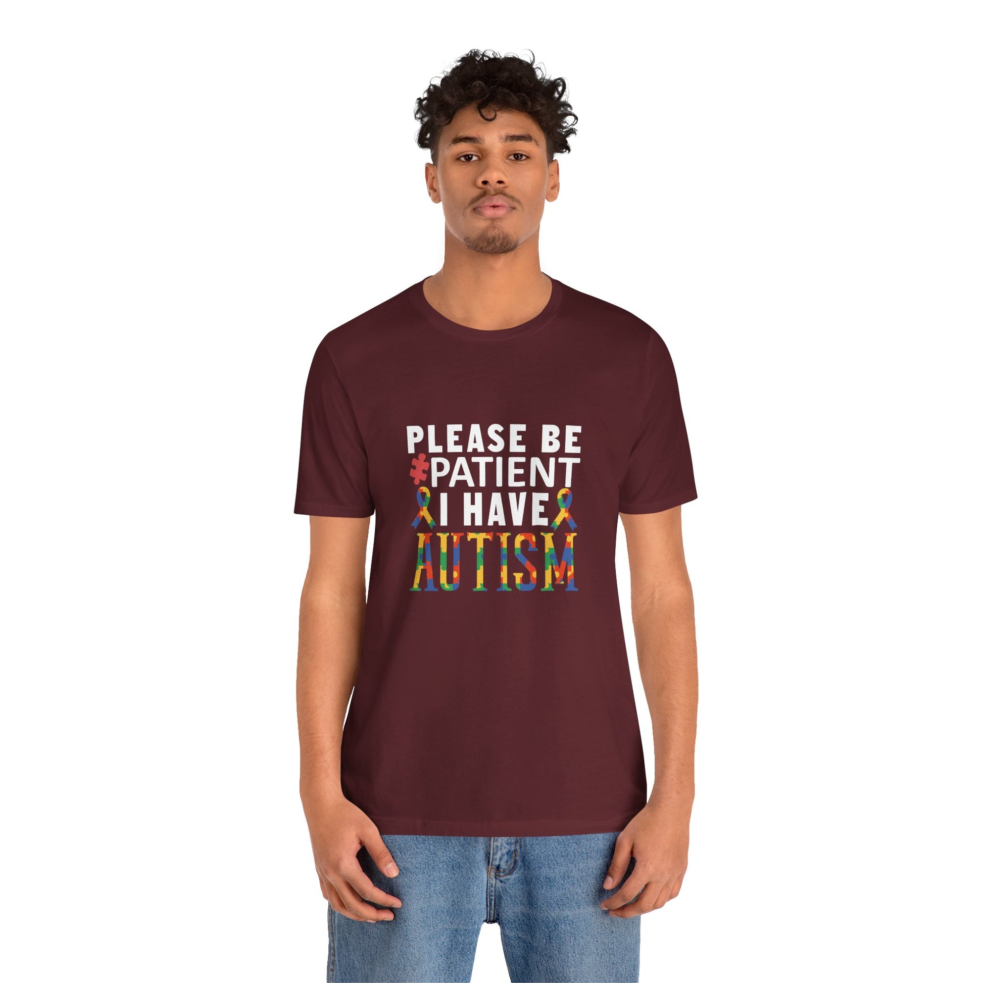 T-Shirt Please Be Patient I Have Autism Shirt