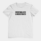 T-Shirt OVERSTIMULATED & UNDERESTIMATED ADHD Minimalist Graphic T-Shirt