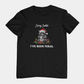 T-Shirt Sorry Santa I've Been Feral - Funny Christmas Shirt Raccoon