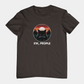 T-Shirt Ew People Cat Shirt – Vintage Sunset Funny Introvert T-Shirt