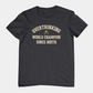 T-Shirt Overthinking World Champion T-Shirt – Funny Varsity Graphic Tee